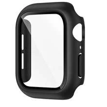 [3 Packs Or 1pc] Case Compatible With Apple Watch Case Series SE Ultra 11/10/9/8/7/6/5/4/3/2/1 38MM 42mm 46mm 45mm 44mm 40mm 41mm 49MM With Tempered Glass Screen Protector,Hard PC Protective Bumper And Ultra-Thin Face Cover Compatible With Iwatch Series SE Ultra 11/10/9/8/7/6/5/4/3/2/1 - Tempered Glass Film - View 35