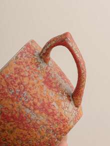 1 Set Small Capacity Minimalist Coffee Cups, Afternoon Tea Cups, Couple Cups, Ceramic Coffee Cups With Crackle Glaze, Home Breakfast Milk Cups, Hanging Ear Coffee Cups, Wine Glasses, Latte Art Cups, Espresso Cups, Ceramic Mugs, Crackle Glaze Ceramic Cups, Small Capacity - Multicolor - View 10