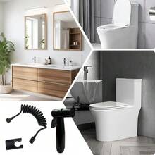 1 Set High Pressure Handheld Bidet Sprayer, Bathroom Cleaning & Bathing Accessories - A - View 5