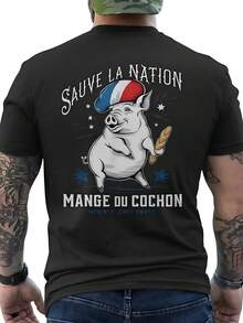 Magliette da uomo - nero - Visualizzare 1