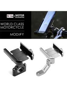 摩托车/电动自行车手机支架，骑行导航手机支架 - 多色 - 查看 1