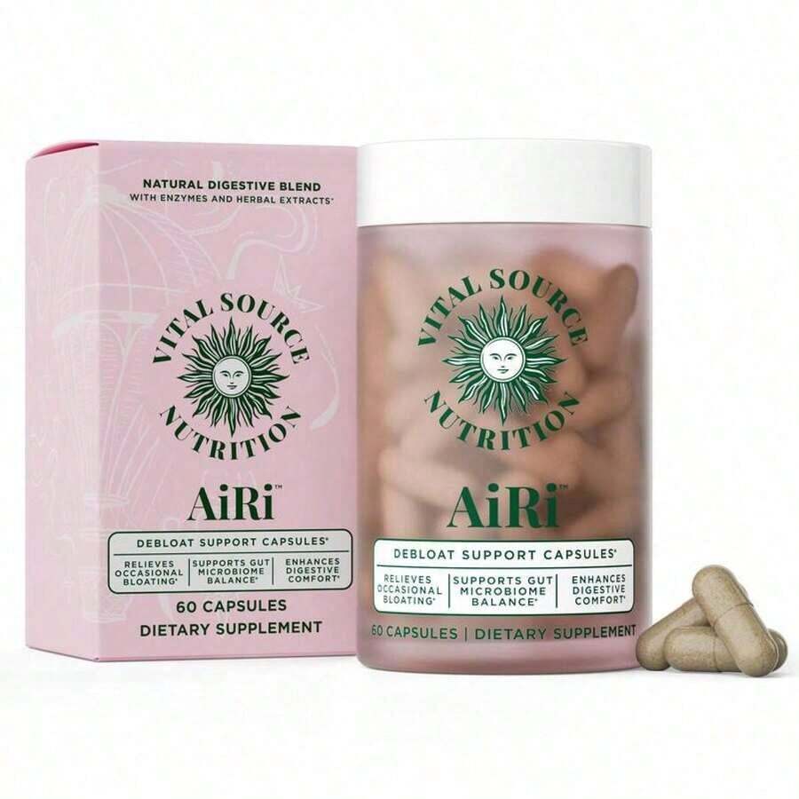 Debloat Support Capsules - AiRi - Vital Source Nutrition - Viên nang - Xem 1