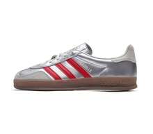 Adidas GAZELLE INDOORW Men's And Women's Sports Casual Sneakers - Silver - View 7