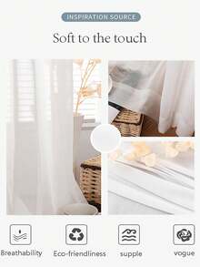 1PC Romantic Cherry Blossom 2D Printed Curtains, Fresh Pink Butterfly Pattern Curtains - Multicolor - View 10