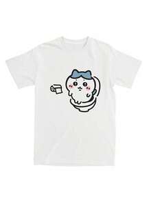Chiikawas Toilet T Shirts Men Women 100 Cotton Funny T-Shirts Round Collar Tee Shirt Short Sleeve Clothing Classic (7) Valentine Outfits For Women - 白色 - 查看 1