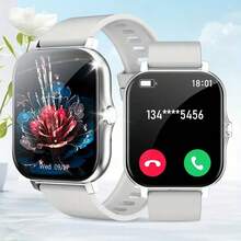 Smart Watch, Wireless Calling /Dial, Multi -Sport Mode, Calling Reminder And Rejection,Information Reminder,SMS Reminder,For IPhone/Andriod - Multifärgad - Visa 4