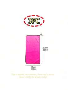 5pcs/3pcs/1pc Super Soft Microfiber Car Washing Towels, Car Cleaning Drying Cloths With Edging, Car Care Detailing Towels, Auto Accessories - Coral Fleece - View 13