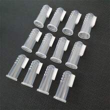 宠物牙刷 - 狗狗牙刷、猫咪牙刷、狗狗牙刷套装、狗狗指套牙刷（用于清洁狗狗牙齿）、猫咪牙刷、狗狗牙刷、幼犬牙刷、宠物牙齿护理 - 彩色 - 查看 3