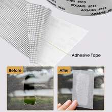 Strong Self Adhesive Window Screen Repair Tape Window Net Screen Repair Patch Covering Up Holes Tears Anti-Insect Mosquito Mesh - Multicolor - View 5