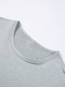 This -Licensed Women's Summer Cotton T-Shirt Features A Relaxed  Print On The Front, Themed Around  2026 Travel Theme, Creating A Lively Party Atmosphere. Perfect For Taking Photos At Disneyland, As A Travel Souvenir, For Everyday Casual Wear, Or For Matching Family Outfits. It Also Makes An Ideal Valentine's Day Gift For Friends And Family. Men's And Women's Clothing, New Spring Style, Comfortable And Skin-Friendly, Suitable For Outdoor Wear. - Grey - View 2