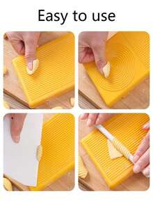 3件套意面和面条制作套装，多功能面条工具，DIY意面和面条模具，手动厨房面条机，土豆饺子机，面条小工具，实用厨房小工具，适用于制作意面、通心粉、面条，DIY面条，手工艺品，厨房用品，烹饪用具，家居装饰，适合作为送给父母、女士、男士的礼物 - 彩色 - 查看 4