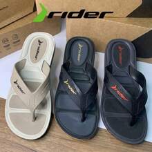 Rider Pulse II Men's Flip-Flops, Comfortable And Durable, Original - Đen Xám - Xem 2
