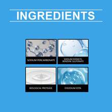 Jue Fish Polvo Quitamanchas para Lavandería de Uso Doméstico: Eliminación Rápida de Manchas, Abrillantador, Refrescante, Limpieza Profunda y Protección de la Ropa. Conveniente de Usar - 1 - Ver 5