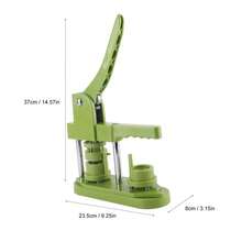 Button Making Machine, 100 Sets, For Making Badges, For Gifting To Family Members, 25mm/0.98 Inch - A - View 2