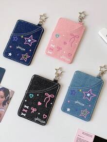 1 chiếc mặt dây chuyền hình ngôi sao cao bồi, kiểu dáng Y2K, chất liệu cứng cáp, dùng để treo túi đựng thẻ nhỏ, móc khóa. - Nhiều màu - Xem 8