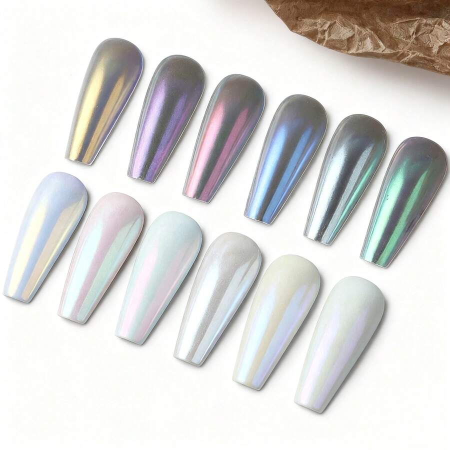 adornos de uñas - Negro - Ver 1