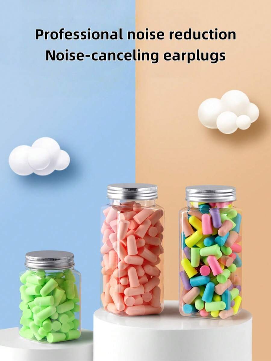 24 chiếc/60 chiếc nút bịt tai chống ồn, nút bịt tai ngủ giảm tiếng ồn và cách âm, phù hợp cho nam và nữ, mềm mại và thoải mái, chất liệu xốp, đàn hồi chậm, đeo lâu không gây đau tai, khử tiếng ồn chuyên nghiệp, cách âm siêu tốt, giảm tiếng ồn khi ngủ, có thể chặn tiếng ngáy, nút bịt tai yên tĩnh, nút bịt tai bằng xốp nhớ, giảm tiếng ồn khi ngủ ở ký túc xá sinh viên, bảo vệ thính giác, thiết kế hình viên đạn đàn hồi chậm, đàn hồi thân thiện với da, nút bịt tai chống ồn. - 1 - Xem 1