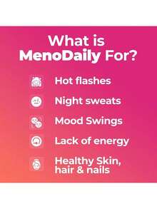 Happy Mammoth MenoDaily – Menopause Support For Women. Promotes Temperature Balance, Cool Comfort & Emotional Regulation. Hormone-Free Formula. 72 Capsules. - 1 - View 3