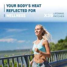 3pcs LifeWave X39 Patches - Supports Improvements Of Strength And Stamina,Body Care - Supports Improved Exercise Performance - No Or Stimulants - Innovative Patch Technology For Enhanced Wellness -30 Pieces Per Piece For A Total Of 90 Pieces,Keep Your Body Healthy And Rejuvenate You,Can Be Used Both Morning And Evening,Halloween Gift. - 5 cái - Xem 10
