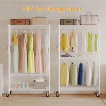 Closet Racks - White - View 5