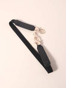 Women's Elastic Buckle Waist Belt, Retro Skinny Waist Strap Suitable For Dresses And Pants, Daily Wear - Multicolor - View 6