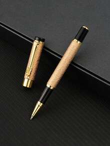 1pc Women's Best Luxury Ballpoint Pen, Gift Set, Black Ink High-End Ballpoint Pen, Reusable, Professional Beautiful Pen, Cool Pen, Lovely Designer Ballpoint Pen, Calligraphy Pen, Calligraphy Practice Pen - Multicolor - View 12