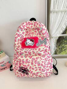 SANRIO Cartoon Backpack New Lightweight Delicate Hollekt, Kuromi Parent-Child Backpack, Back To School, Bookbag, Travel Bag, Fashionable School Backpack With Pencil Case, Kawaii Hello Kitty Backpack - Multiple Styles - View 6