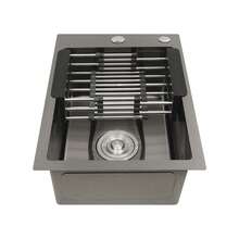 YUNRUX Kitchen Sinks - Black - View 3