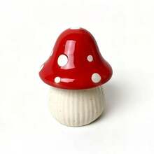 A Ceramic Toothpick Storage Box In The Shape Of A Banana And Mushroom With A Lid, Suitable For Personalized Toothpick Boxes On The Living Room Table, As Well As Decorative Storage Boxes For The Tabletop, Dust-Proof And Moisture-Proof Toothpick Box And Floss Box. - View 10