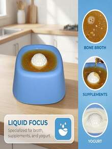 Pet Lick Bowl Feeder: Slow Feeder Liquid Snack Feeder With Non-Slip Base - Slow Lick Bowl, Suitable For Bone Broth, Yogurt Puree, Pure Grain, Travel And Home Use - 200ml - View 6