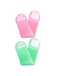 1pc Neck Mask Binding Strap, Neck Wrinkle Mask Fixing Band, Gel Neck Mask Bandage - Multicolor - View 2