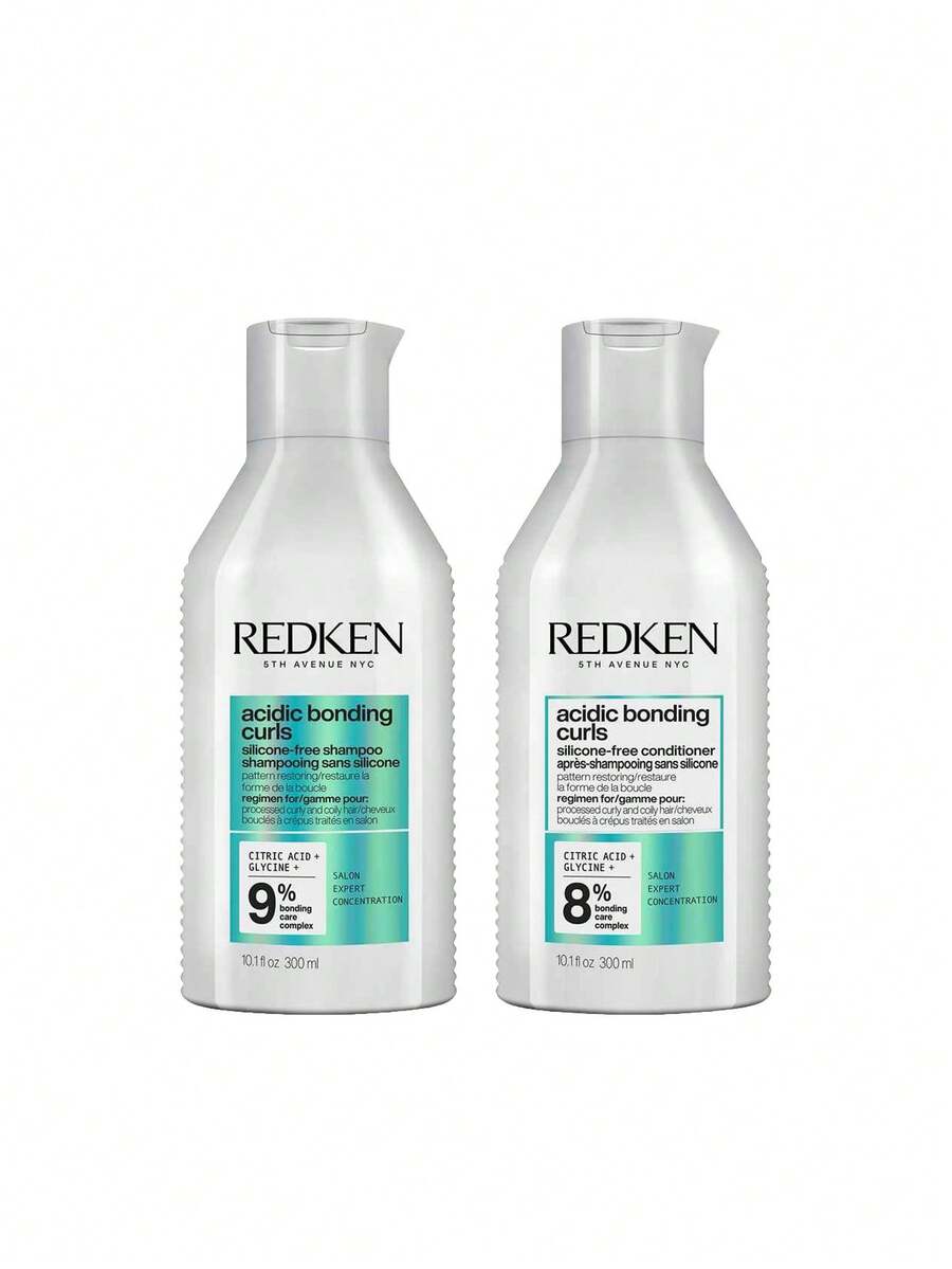 Redken [Bundle] Acidic Bonding Curls Shampoo 300 Ml + Conditioner 300 Ml - Acidic Bonding Curls - View 1