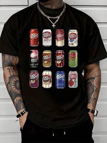 Men T-Shirts - Black - View 8