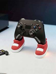 1pc Interesting Game Controller Holder, Colorful Shoe-Shaped Storage Base, A Fun Desktop Organizer Suitable For Various Controllers. It Can Be Used As A Desktop Decor, Controller Stand, Gaming Accessory, And Also Makes A Great Gift For Friends. - Multicolor - View 5