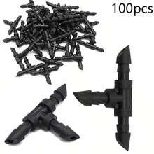Drip Irrigation 1/4 Inch Barbed Tee Connector, Suitable For 1/4 Inch Drip Irrigation Pipes, Specifically Designed For Irrigation Tees In Drip Irrigation Or Sprinkler Irrigation Systems - Garden Water Pipe Connector - View 9