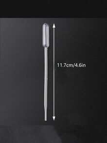 [2/5/10/20个装] 专业香水补充泵头，优雅化妆品分装工具，适用于旅行装香水瓶，防漏液体喷雾器，女士便携式美容配件，清洁必备，小型漏斗替代品，礼品之选 - 無色 - 查看 4