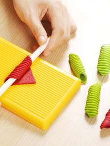 3件套意面和面条制作套装，多功能面条工具，DIY意面和面条模具，手动厨房面条机，土豆饺子机，面条小工具，实用厨房小工具，适用于制作意面、通心粉、面条，DIY面条，手工艺品，厨房用品，烹饪用具，家居装饰，适合作为送给父母、女士、男士的礼物 - 彩色 - 查看 5