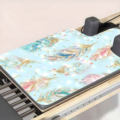 1pc Silica Gel Yoga Mat, Non-Slip Shock-Absorbing, Moisture-Wicking, Easy To Clean, Practical Fitness Mat For Home Gym, Living Room