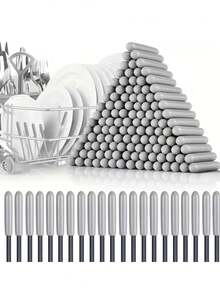 100pcs Silicone Repair Kit, Rust-Proof Claw-Type End Caps, 3-25mm Protective Plastic Sleeves, Dust-Proof & Scratch-Resistant Rubber Caps, No Battery Or Power Required Pipe Protection Covers - Multicolor - View 7