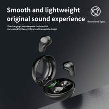 Ultra-Mini Invisible Wireless Earbuds, Extra-Long Standby Wireless Earphones, Wireless Charging Case, Dual Earbuds With High-Definition Microphone, Compatible With Smartphones, Unisex - View 11