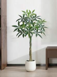 高脚杯形大号塑料花盆 – 现代简约树脂花盆，适用于客厅，是种植发财树和蝴蝶兰的理想之选，轻巧高端装饰 - 酒杯形 - 查看 7