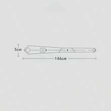 1pc Men's Burgundy Slim Necktie, Quality Fashion Tie For Wedding Party - Burgundy - View 2