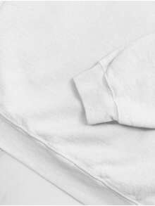 Moletom Feminino Jesus Blusa De Frio Canguru Flanelado Cristã - Branco - Visão 4