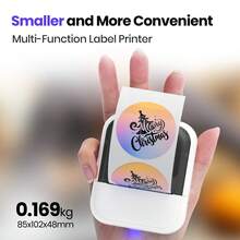 Marklife 2英寸便携式迷你热敏标签打印机，蓝牙，自粘标签贴纸打印机，纹身打印机，紧凑型热敏纹身打印机 - 彩色 - 查看 6