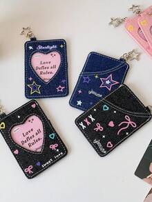 1 chiếc mặt dây chuyền hình ngôi sao cao bồi, kiểu dáng Y2K, chất liệu cứng cáp, dùng để treo túi đựng thẻ nhỏ, móc khóa. - Nhiều màu - Xem 5