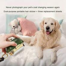 2-In-1 Portable Lint Brush/Pet Hair Remover/Dust Cleaner, Compact Design With Tear Paper Function, Travel Lint Roller Brush - Multiple Styles - View 4