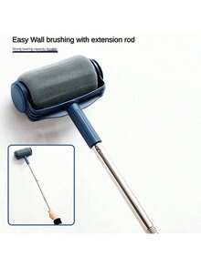 6pcs/Set Home Painting Roller Kit With Extension Pole - Large Self-Priming Roller, Suitable For Latex And Wall Paint, Achieve Smooth And Even Coating, Paint Roller, Easy To Use - 6pcs/set - View 6