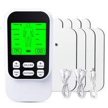Upgraded Color Screen Dual Channel TENS+EMS Muscle Toner, 10 Modes 30 Intensity Levels, USB Rechargeable | Relieve Fatigue, Relax Muscles, Ideal Home Gift - Xem 1