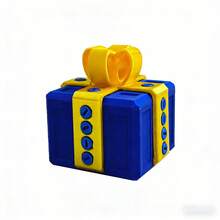 2026 Nuevo - 1 pieza Caja "Molesta" de Bucle Infinito - Juguete de alivio de estrés mecánico impreso en 3D, Gadget creativo de liberación de presión para escritorio de oficina, Regalo de broma novedoso y divertido - Regalo perfecto - Regalo de cumpleaños - Para niños y niñas - Regalo de Pascua - Multicolor - Ver 9