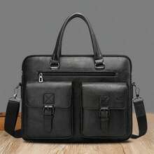 Men Briefcase - Czarne - Zobacz 5